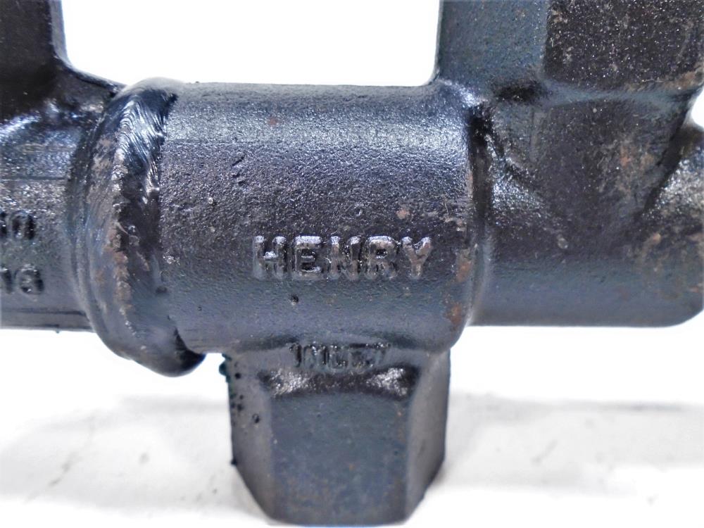 Henry 3/4" NPT 3-Way Refrigeration Pressure Relief Valve, 450 WOG